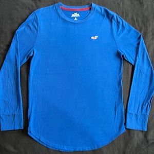 Hollister long sleeve tee - royal blue